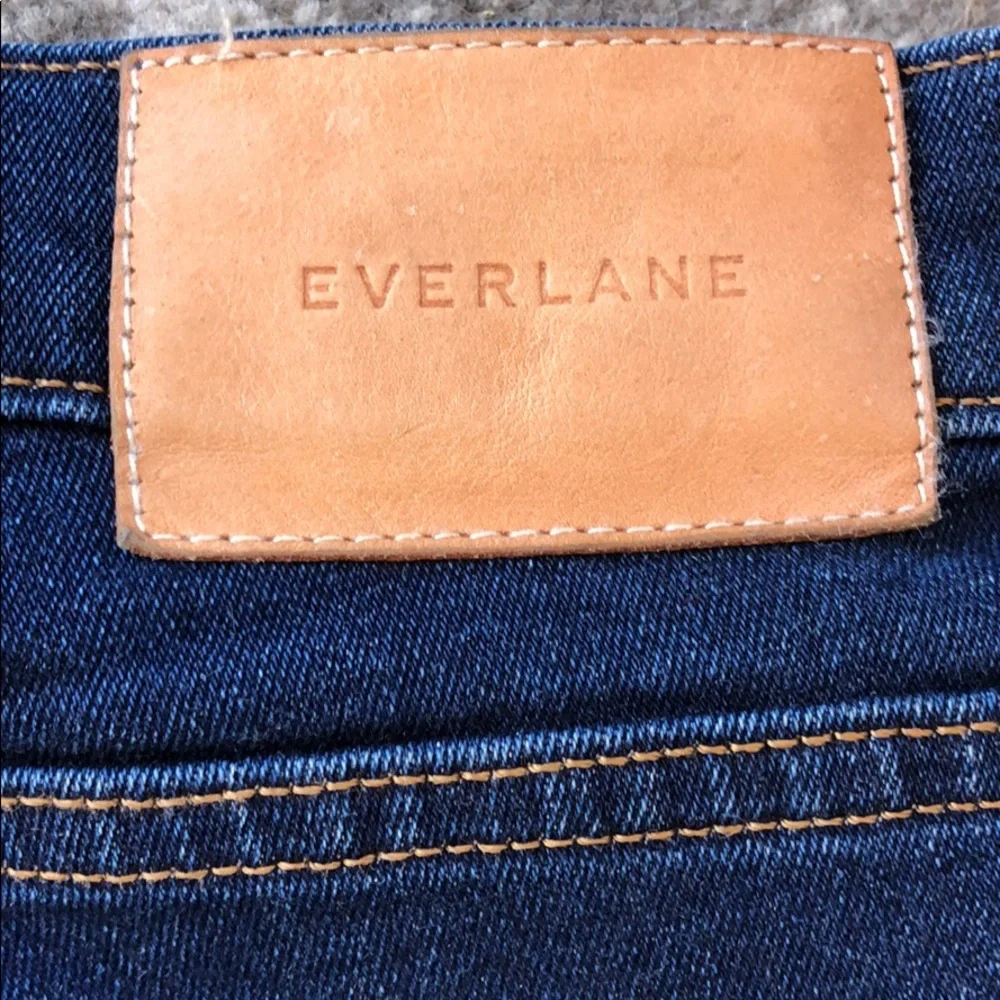 Everlane Blue Stretch Mid-Rise Skinny Jeans size 27